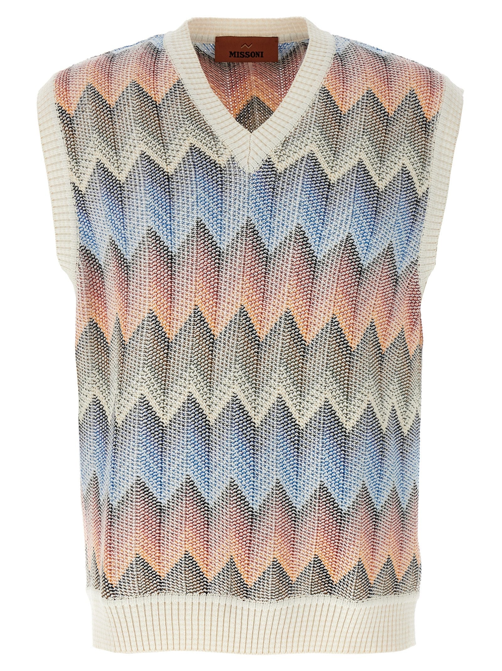 MISSONI - MISSONI - Chevron vest - Men’s Outerwear
