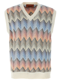 MISSONI - MISSONI - Chevron vest - Men’s Outerwear