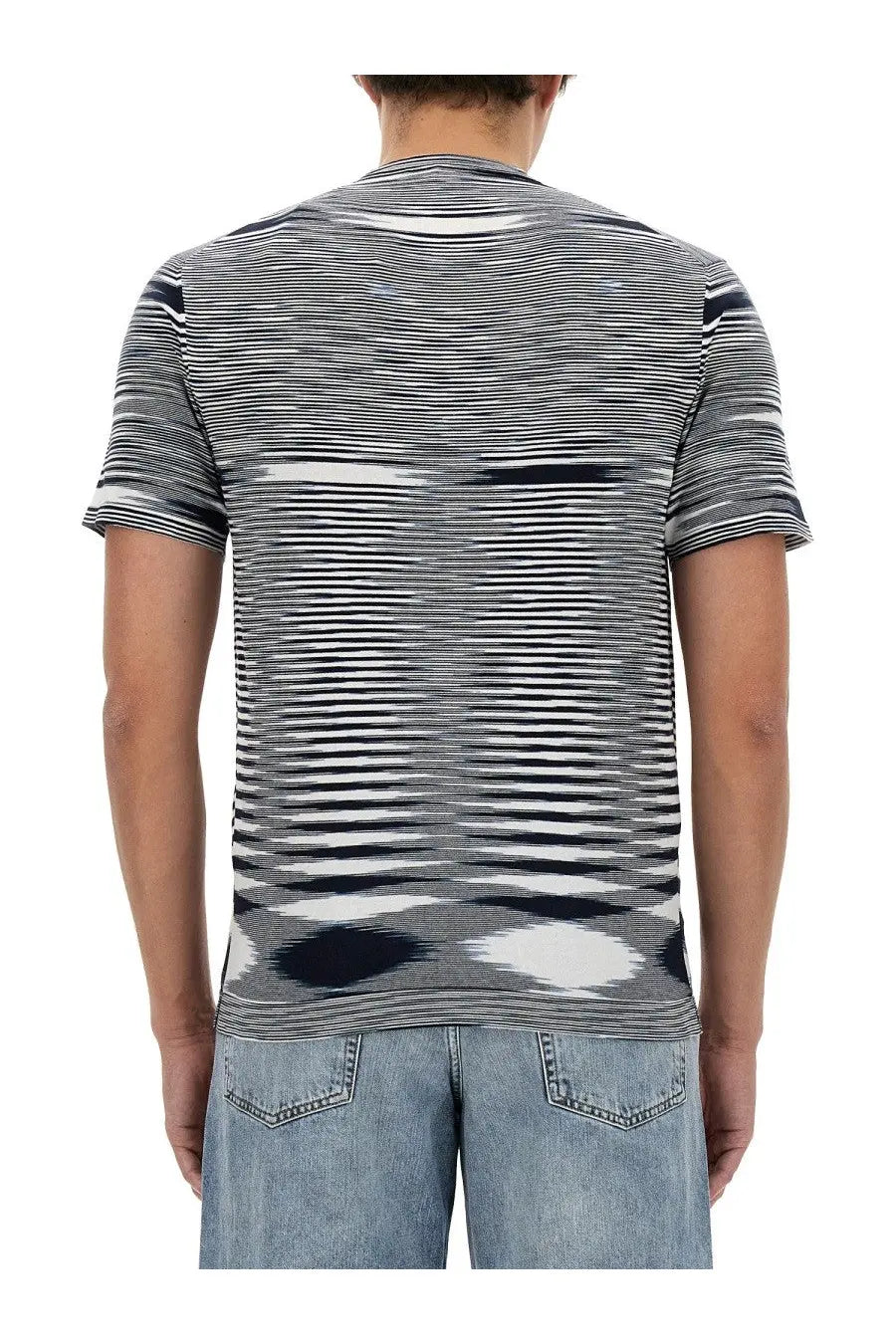 Missoni Men's Cotton Shirt Blue, view 3