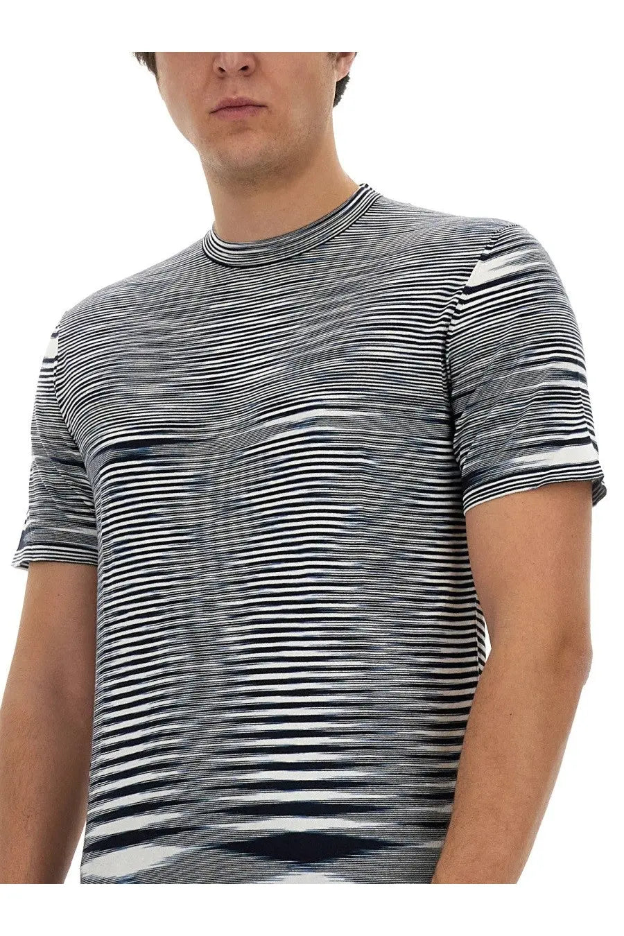 Missoni Men's Cotton Shirt Blue, view 4