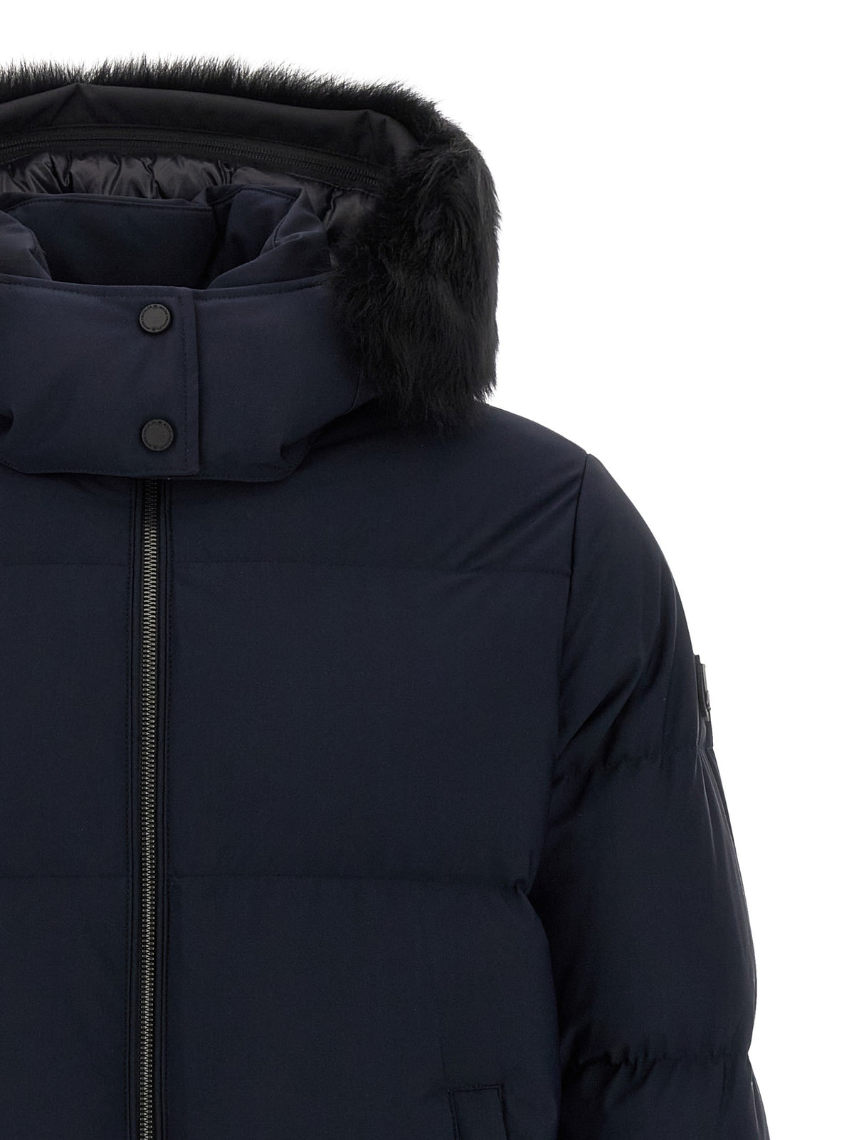 Moose Knuckles Misti Puffer Down Jacket Blue