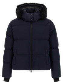 Moose Knuckles Misti Puffer Down Jacket Blue