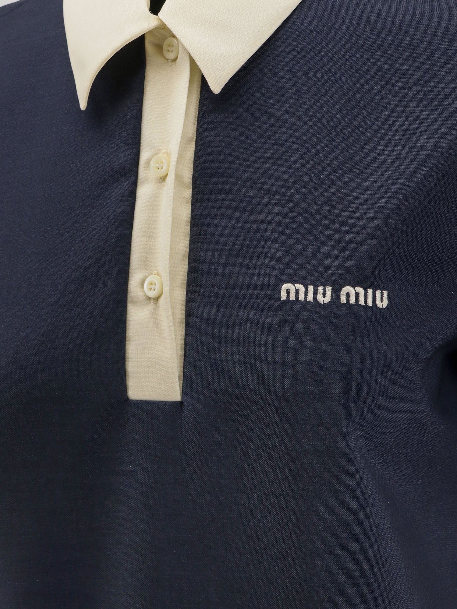 Miu Miu - Miu Miu Mohair And Virgin Wool Short Dress - Woman-&gt;Clothing-&gt;Dresses-&gt;Vestiti Corti