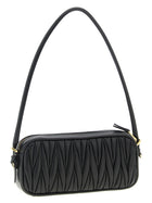 Miu Miu Matelassé Nappa Pouch Black, view 2