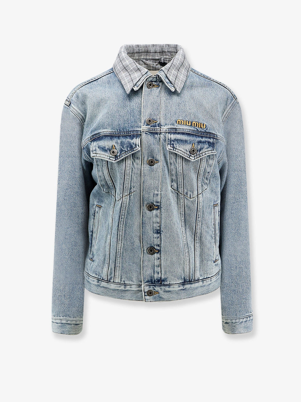 Miu Miu Women's Denim Jacket Blue