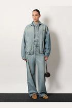Miu Miu Women's Cotton Jeans Blue, view 2