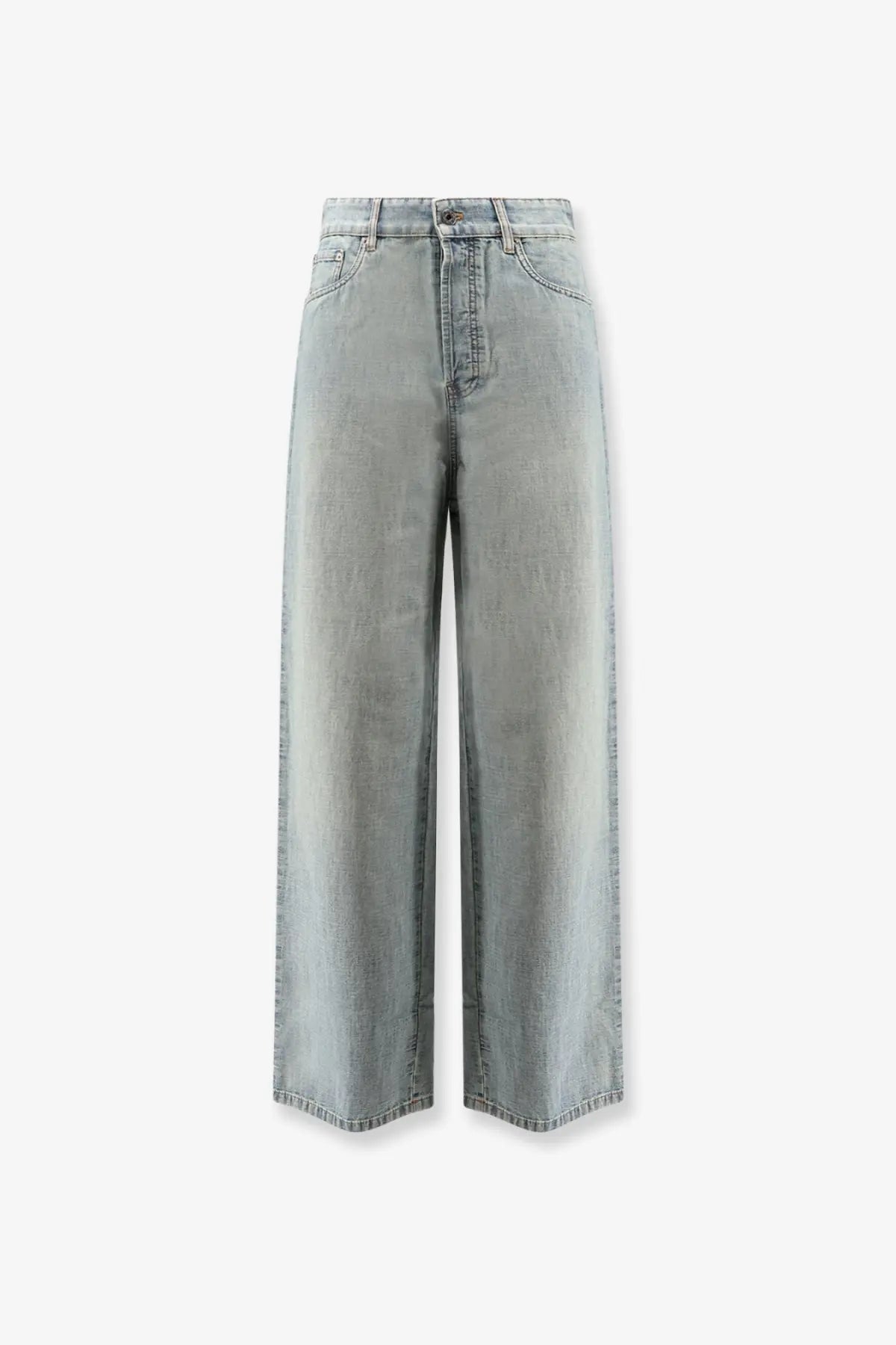 Miu Miu Women's Cotton Jeans Blue