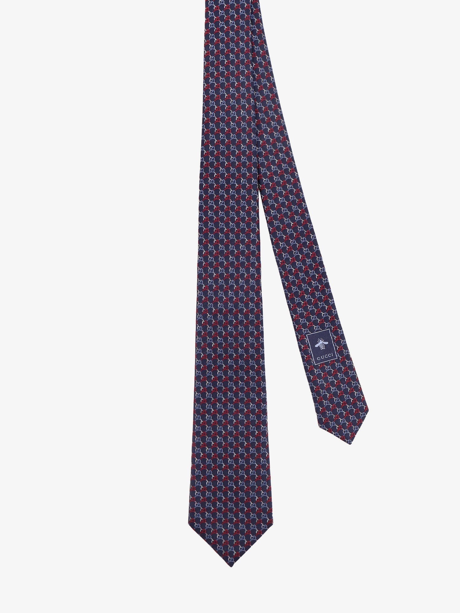 Gucci Men's Mixy Silk Tie Red