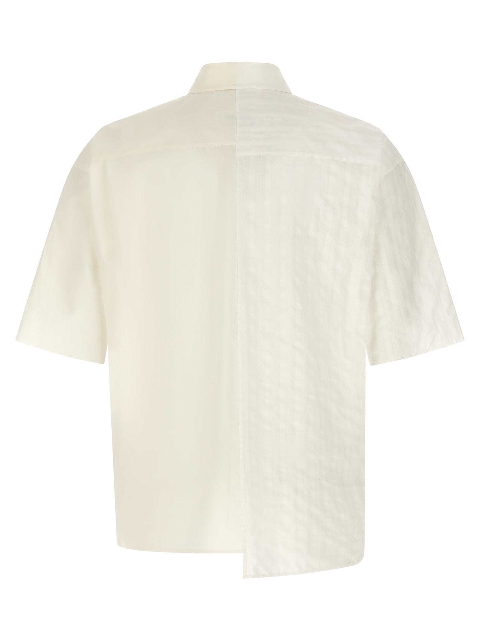 MM6 MAISON MARGIELA - MM6 MAISON MARGIELA - Bi-material shirt - Men’s Tops