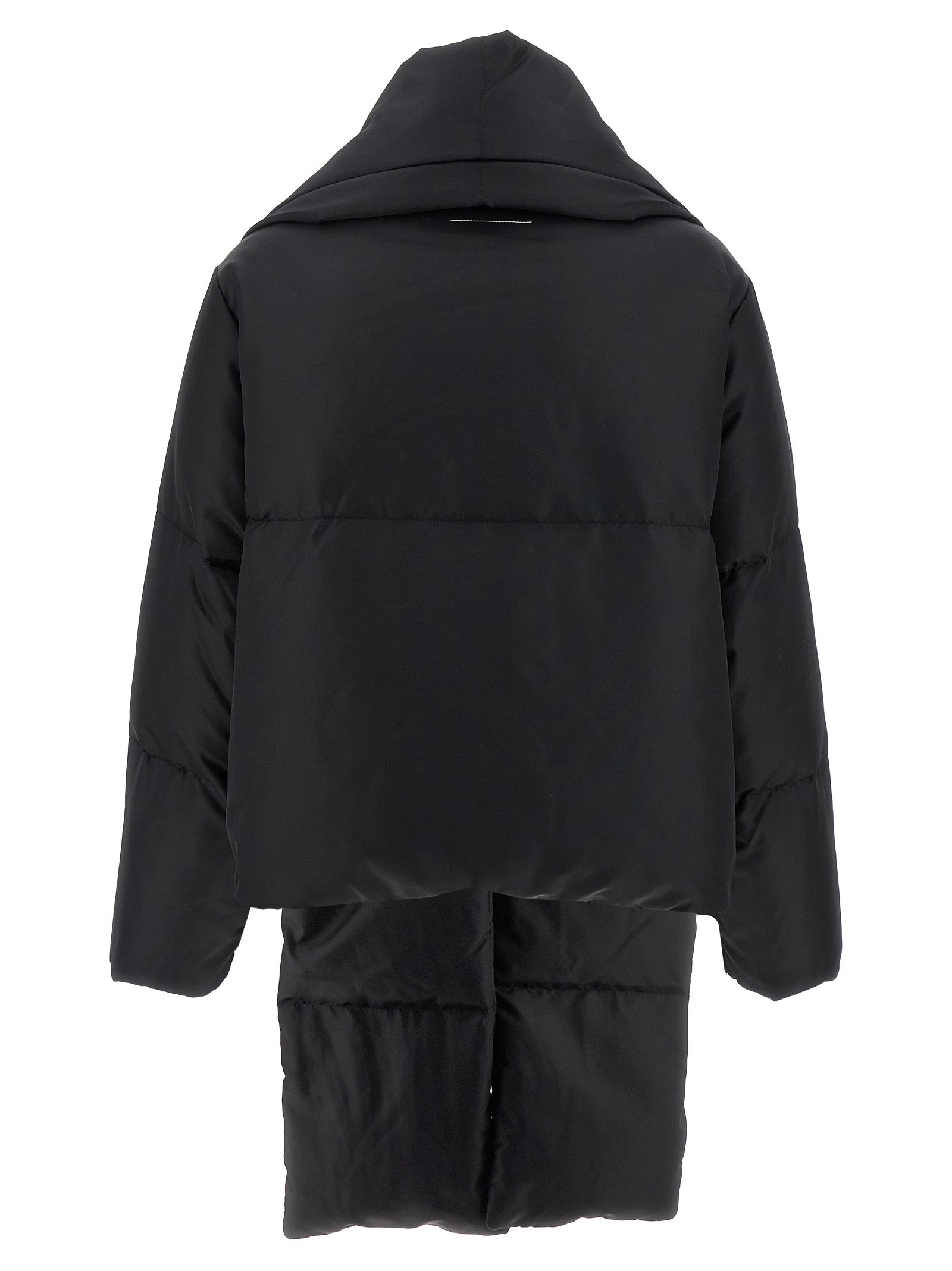 MM6 MAISON MARGIELA - MM6 MAISON MARGIELA - Scarf down jacket - Woman,Clothing,Down jacket Parka Casual jackets,Down