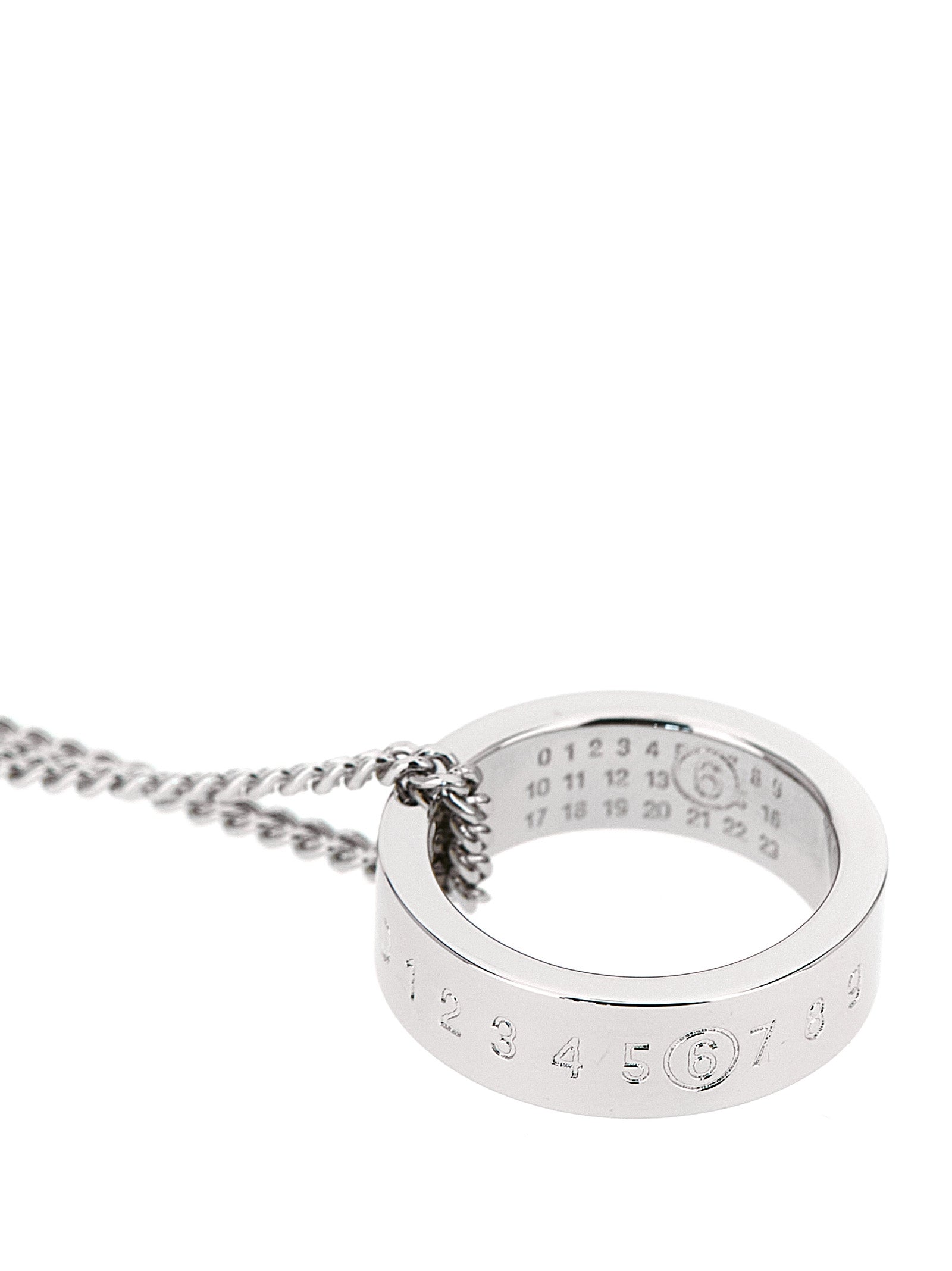 MM6 MAISON MARGIELA - MM6 MAISON MARGIELA - ’Numeric Signature MM6’ necklace - Women’s Accessories