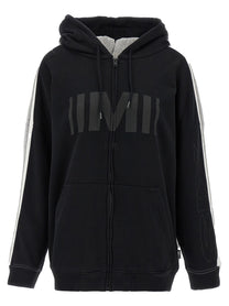 MM6 MAISON MARGIELA - MM6 MAISON MARGIELA - ’Double Front’ hoodie - Women’s Sweatshirts
