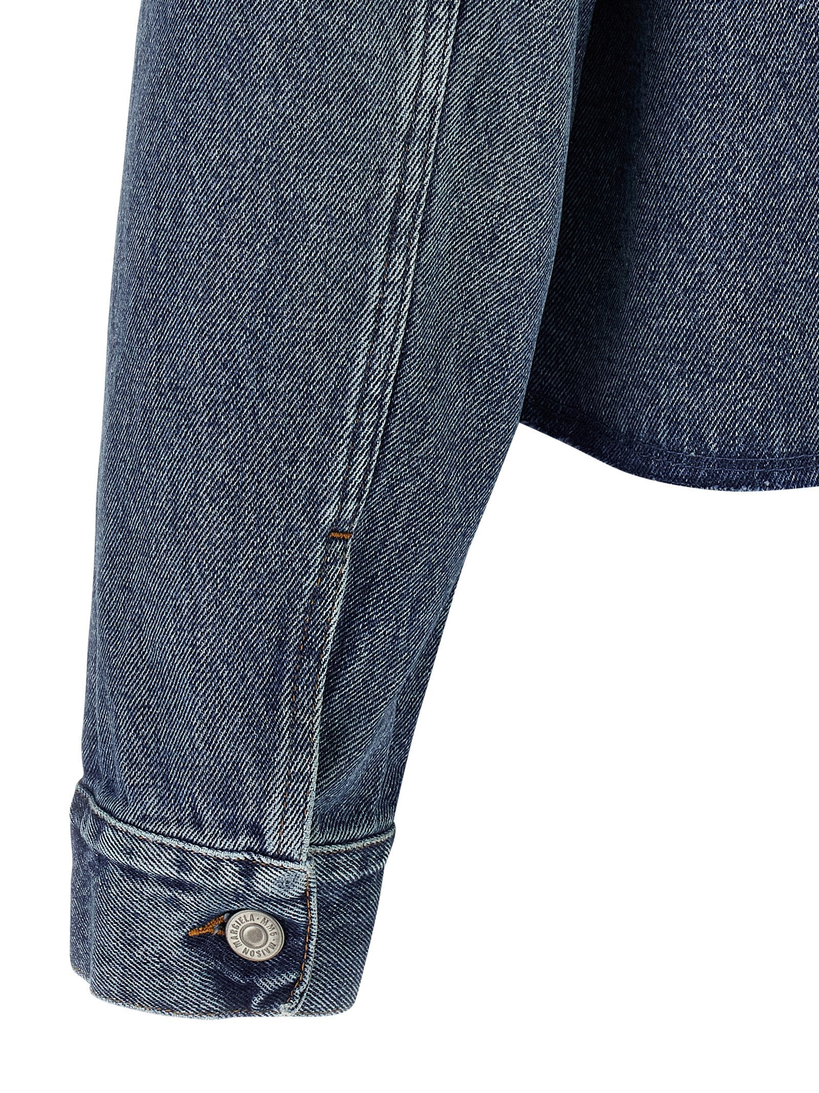 MM6 MAISON MARGIELA - MM6 MAISON MARGIELA - Raw cut denim jacket - Men’s Outerwear