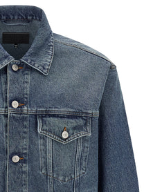 MM6 MAISON MARGIELA - MM6 MAISON MARGIELA - Raw cut denim jacket - Men’s Outerwear