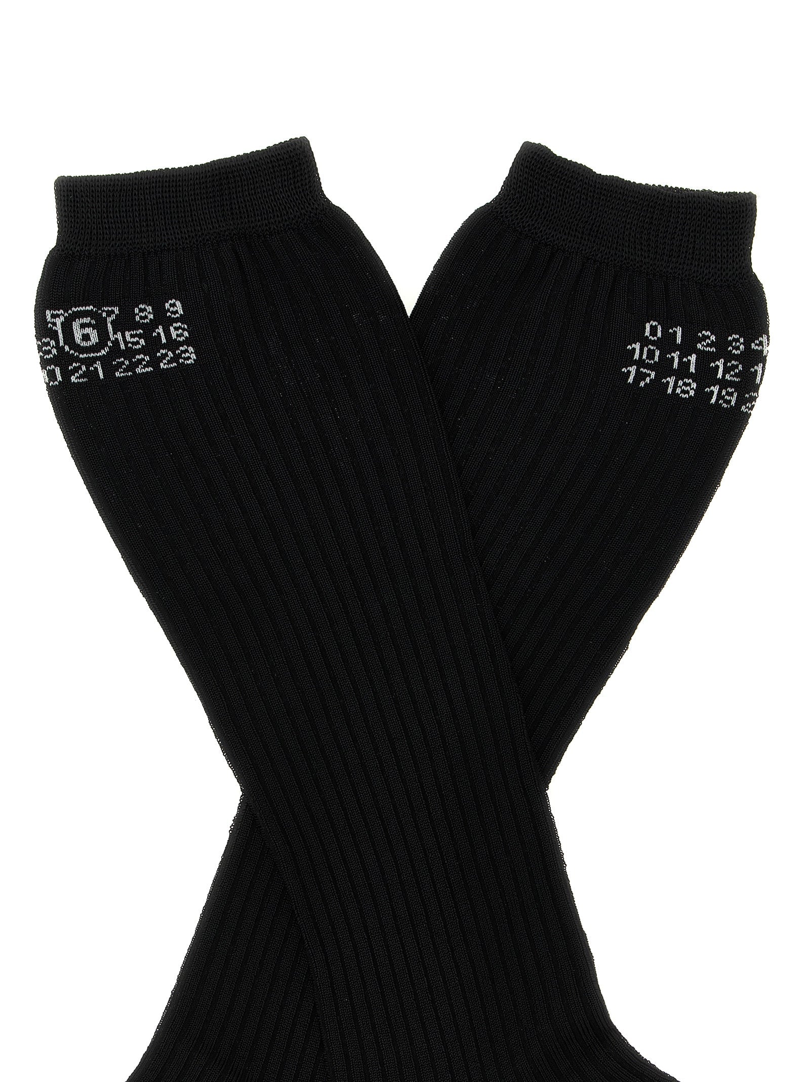 MM6 MAISON MARGIELA - MM6 MAISON MARGIELA - ’Bootleg’ socks - Women’s Accessories