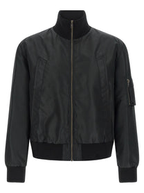 MM6 MAISON MARGIELA - MM6 MAISON MARGIELA - ’White Stitch Line’ bomber jacket - Men’s Outerwear