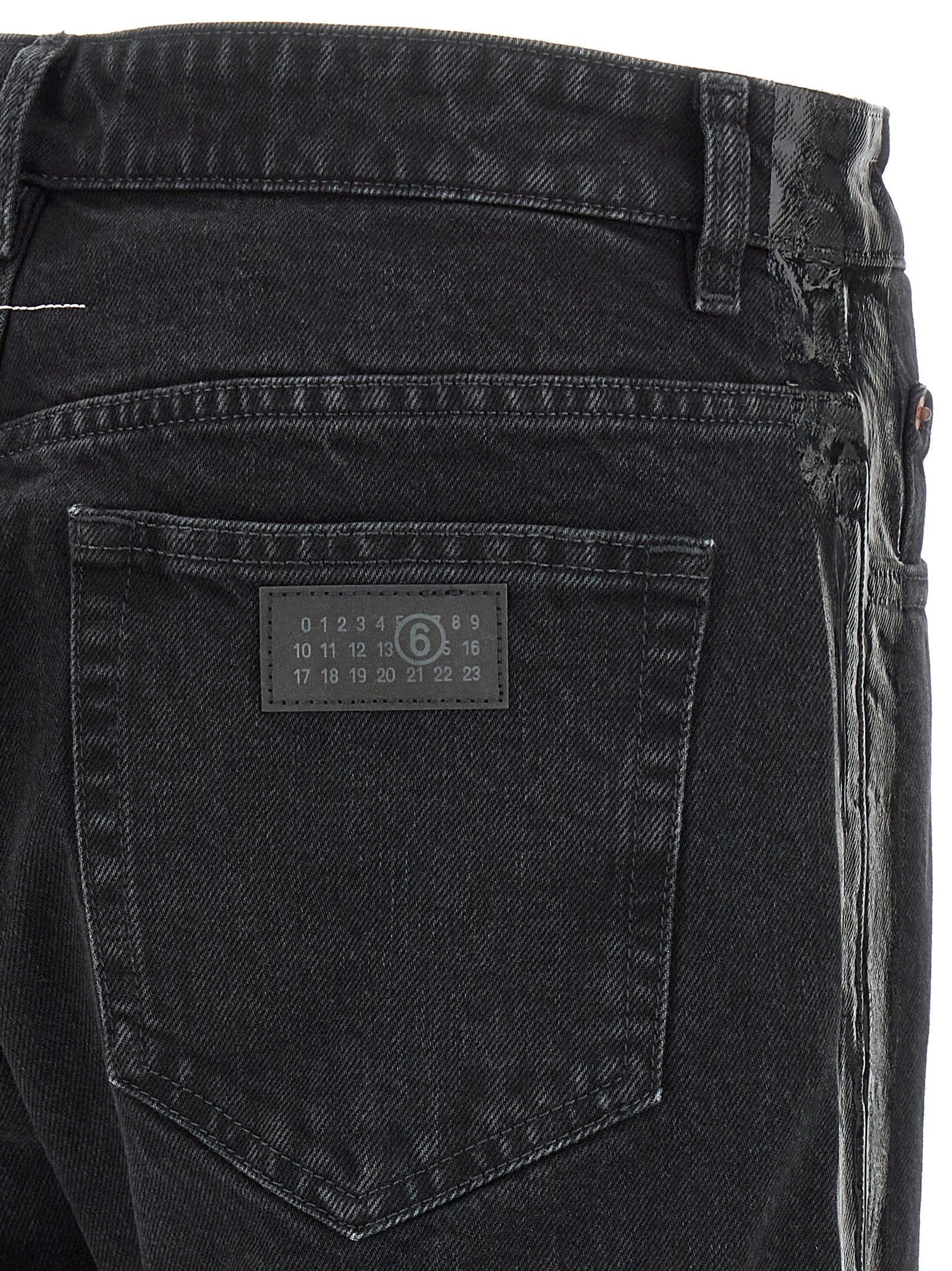 MM6 MAISON MARGIELA - MM6 MAISON MARGIELA - Taped jeans - Men’s Bottoms