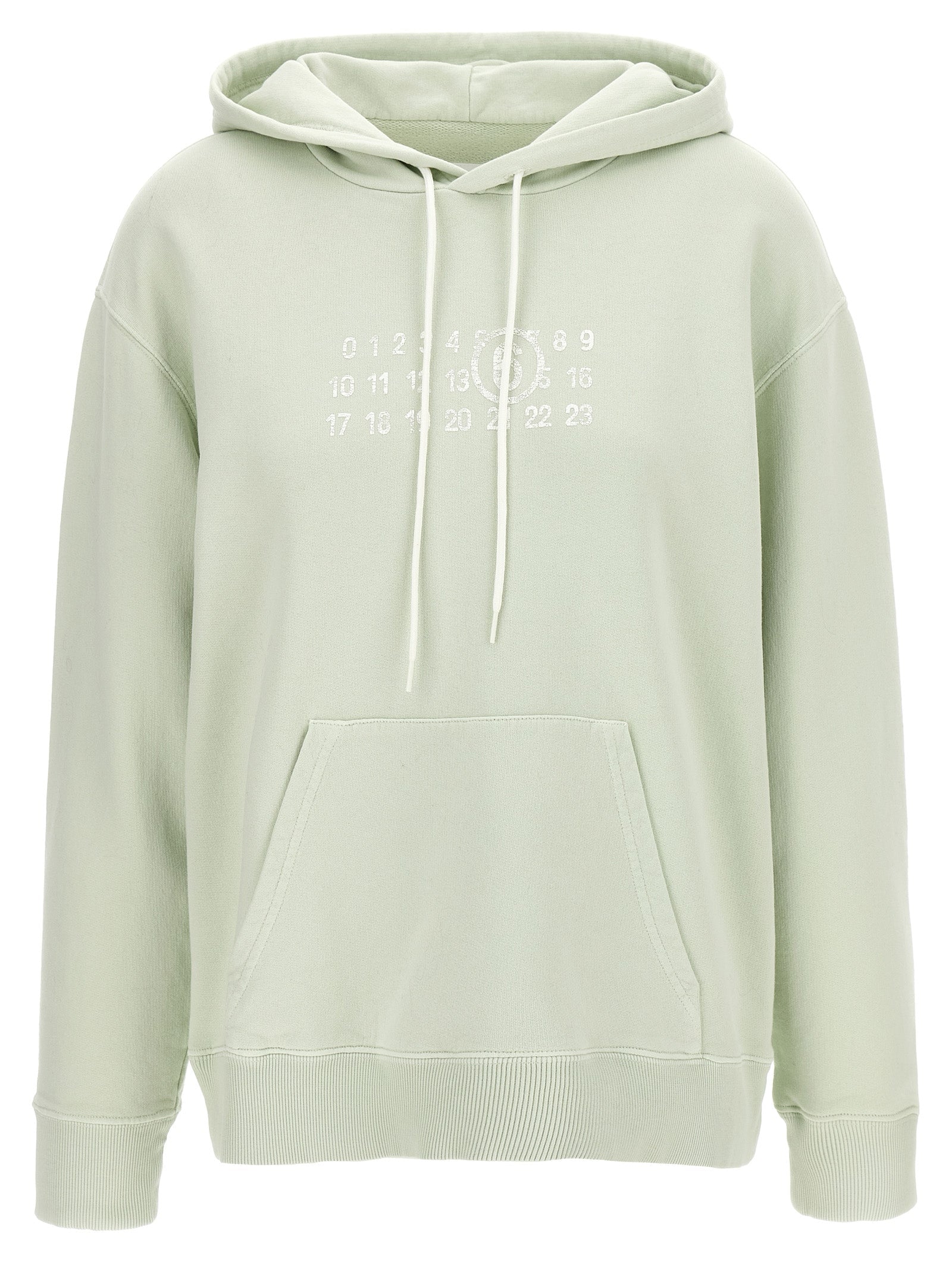 MM6 MAISON MARGIELA - MM6 MAISON MARGIELA - ’Numeric signature MM6’ hoodie - Women’s Sweatshirts