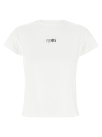 MM6 MAISON MARGIELA - MM6 MAISON MARGIELA - Logo T-shirt - Women’s Tops