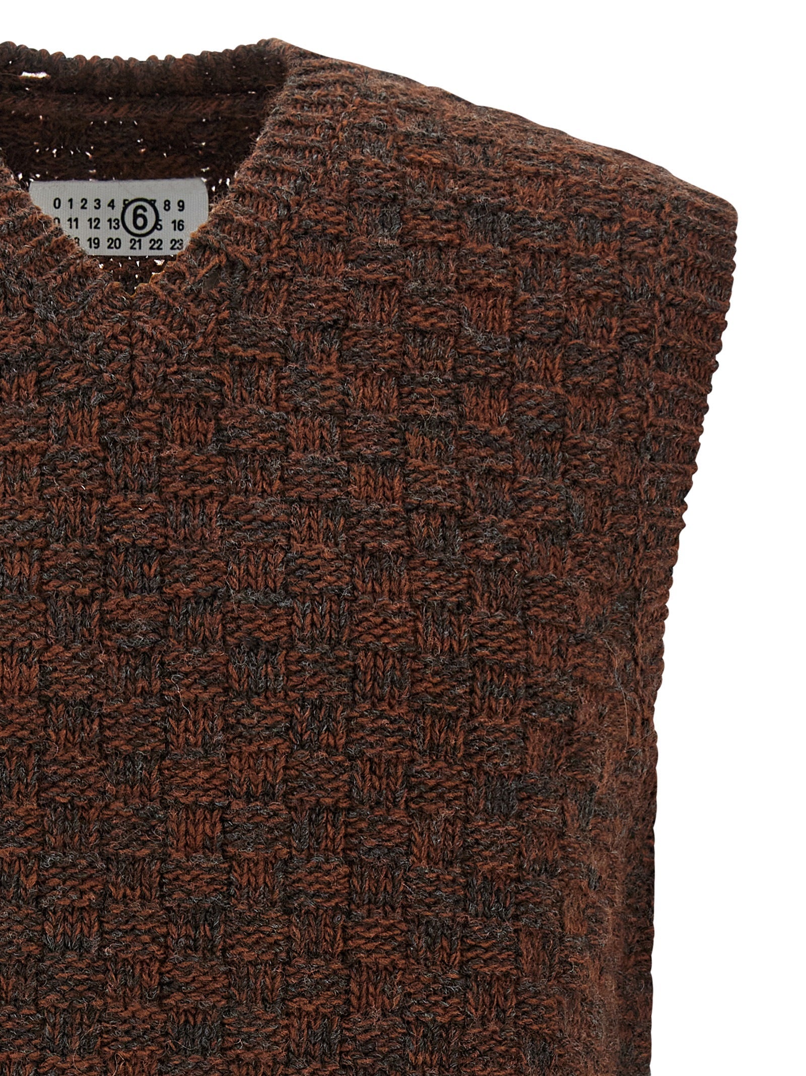 MM6 MAISON MARGIELA - MM6 MAISON MARGIELA - Knitted vest - Men’s Knitwear