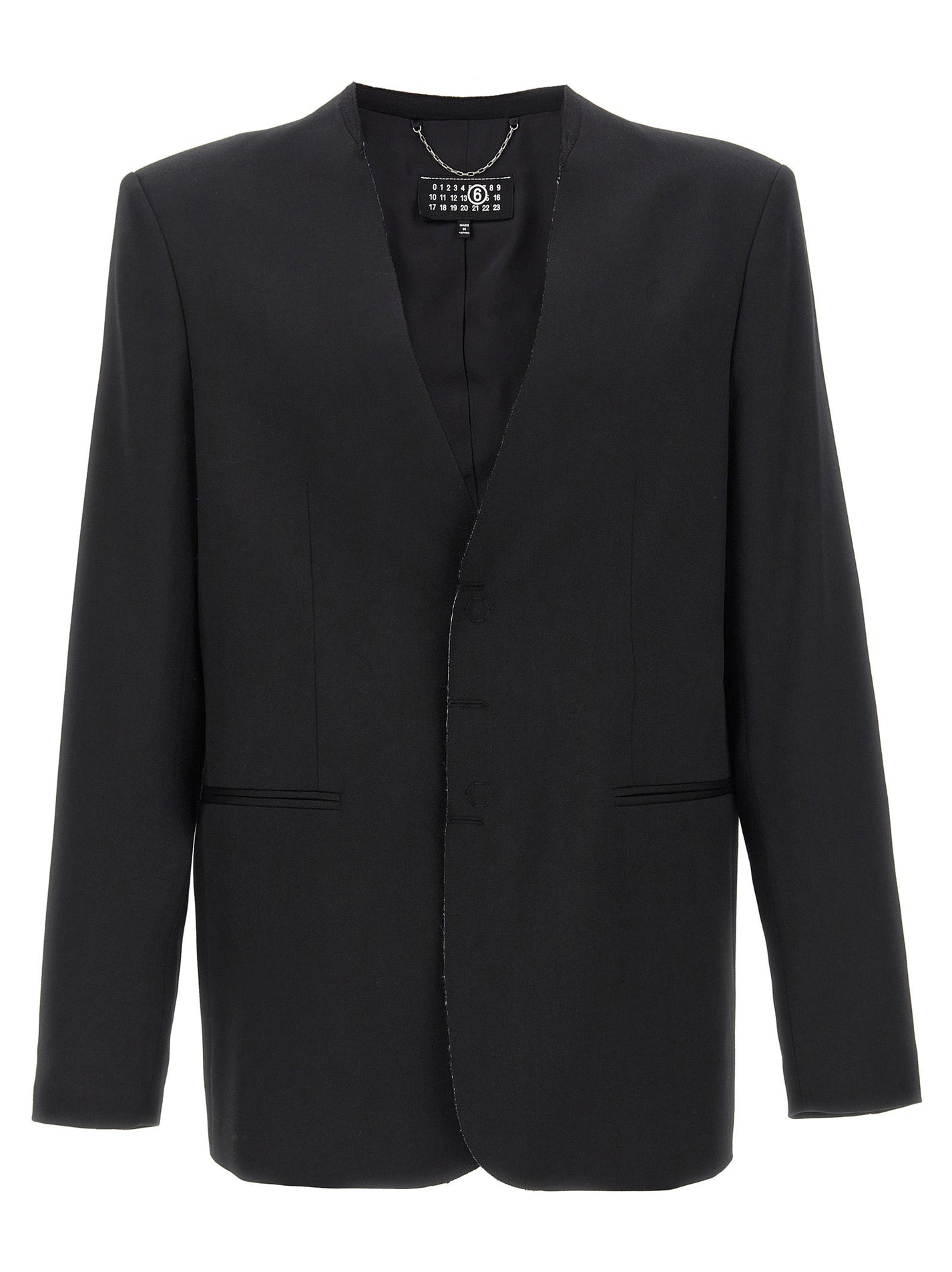 MM6 MAISON MARGIELA - MM6 MAISON MARGIELA - Single-breasted blazer - Men’s Clothing