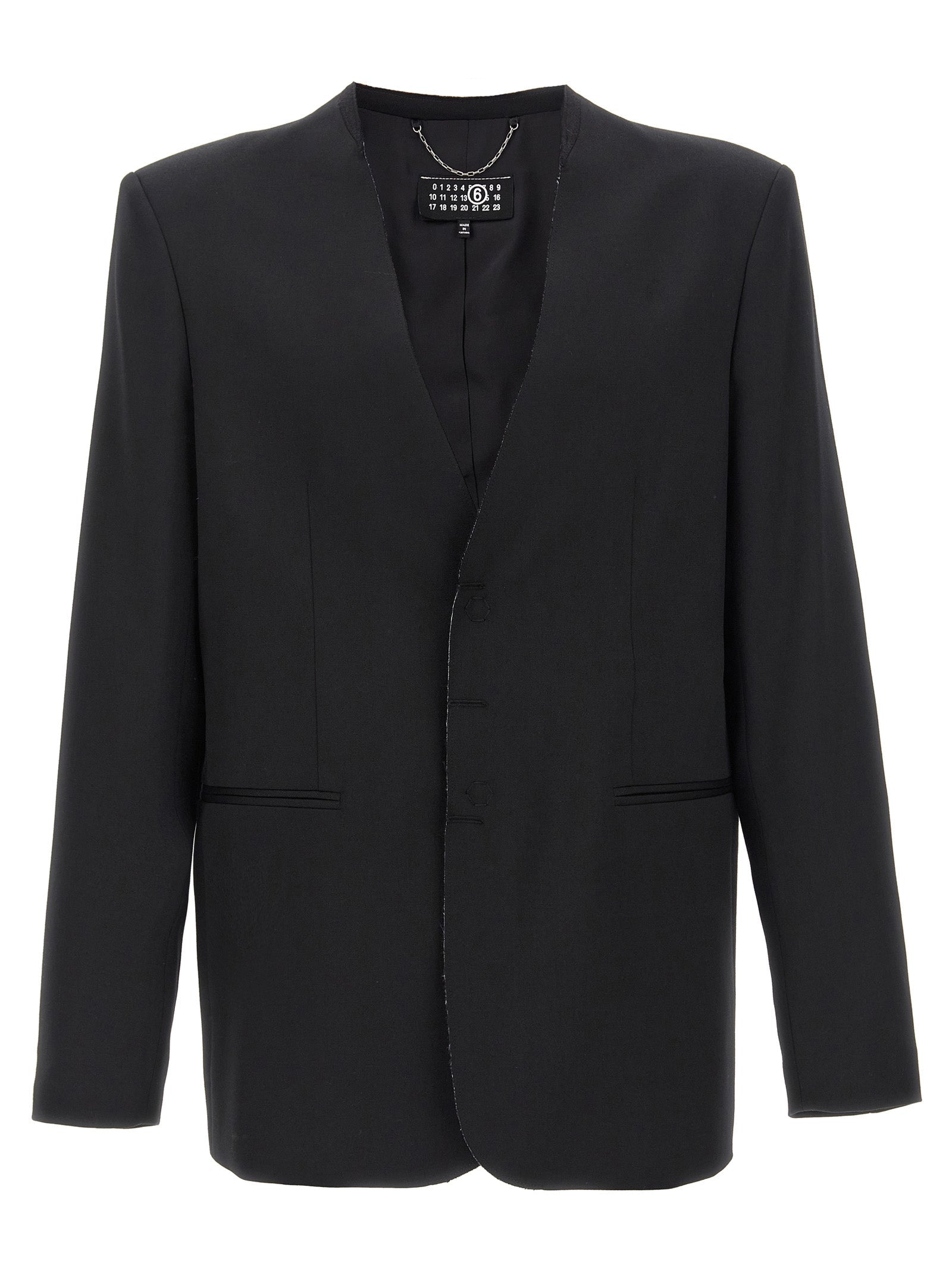 MM6 MAISON MARGIELA - MM6 MAISON MARGIELA - Single-breasted blazer - Men’s Clothing