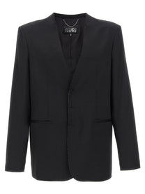 MM6 MAISON MARGIELA - MM6 MAISON MARGIELA - Single-breasted blazer - Men’s Clothing