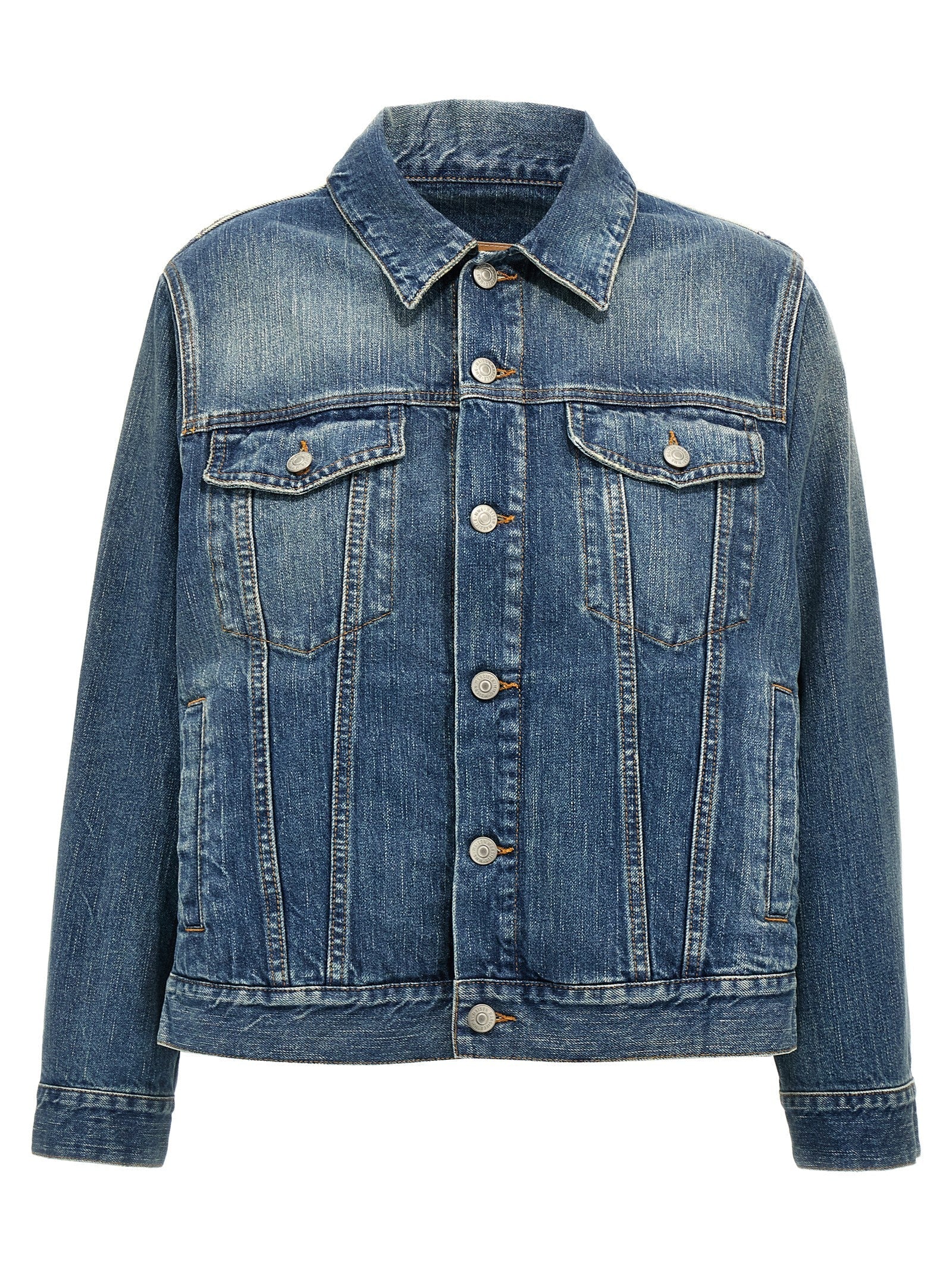 MM6 MAISON MARGIELA - MM6 MAISON MARGIELA - Layered denim jacket - Women’s Outerwear
