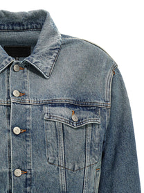 MM6 MAISON MARGIELA - MM6 MAISON MARGIELA - Cut-out denim jacket - Women’s Outerwear