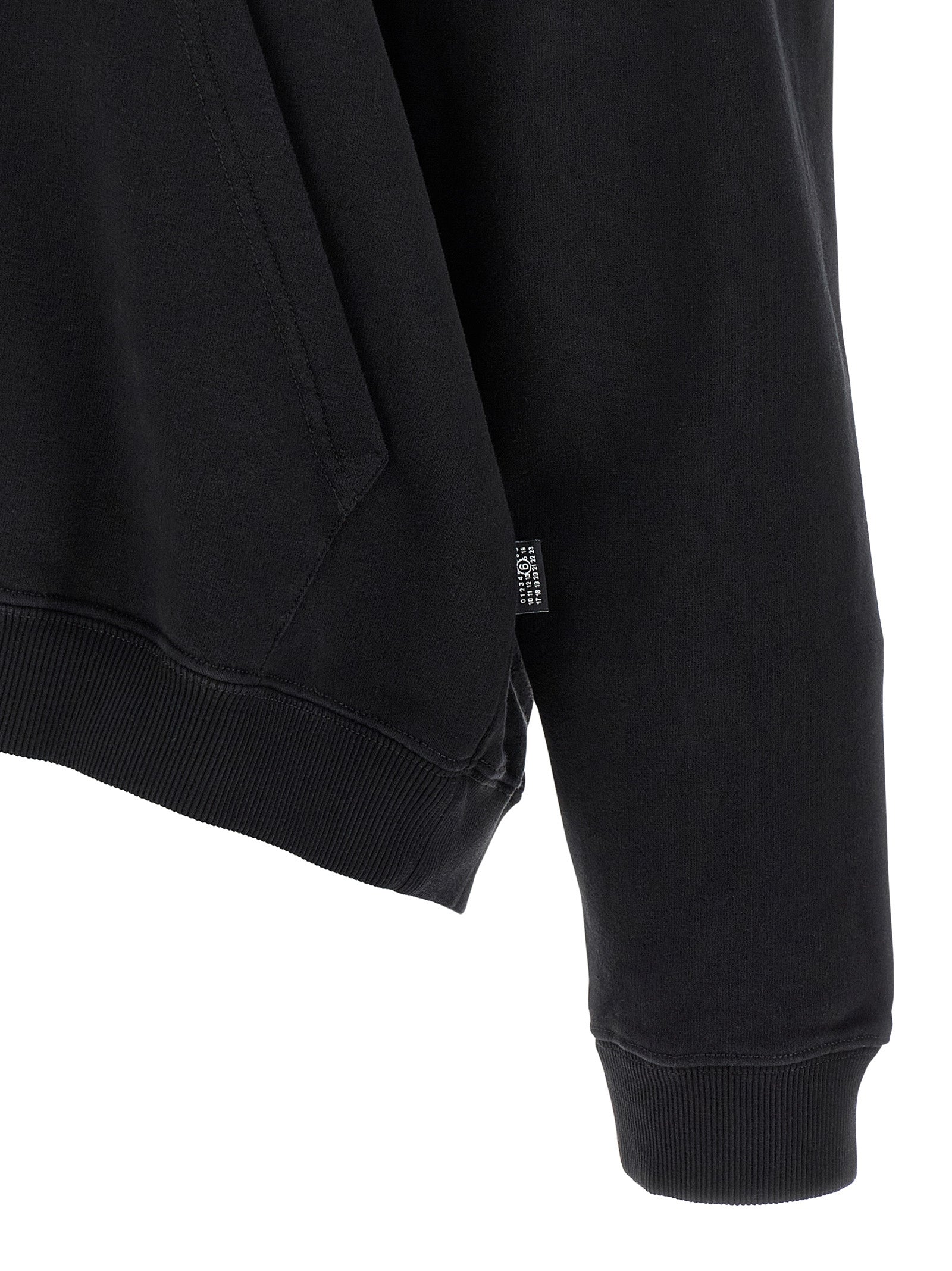 MM6 MAISON MARGIELA - MM6 MAISON MARGIELA - Off-shoulder hoodie - Woman,Clothing,Sweatshirt,