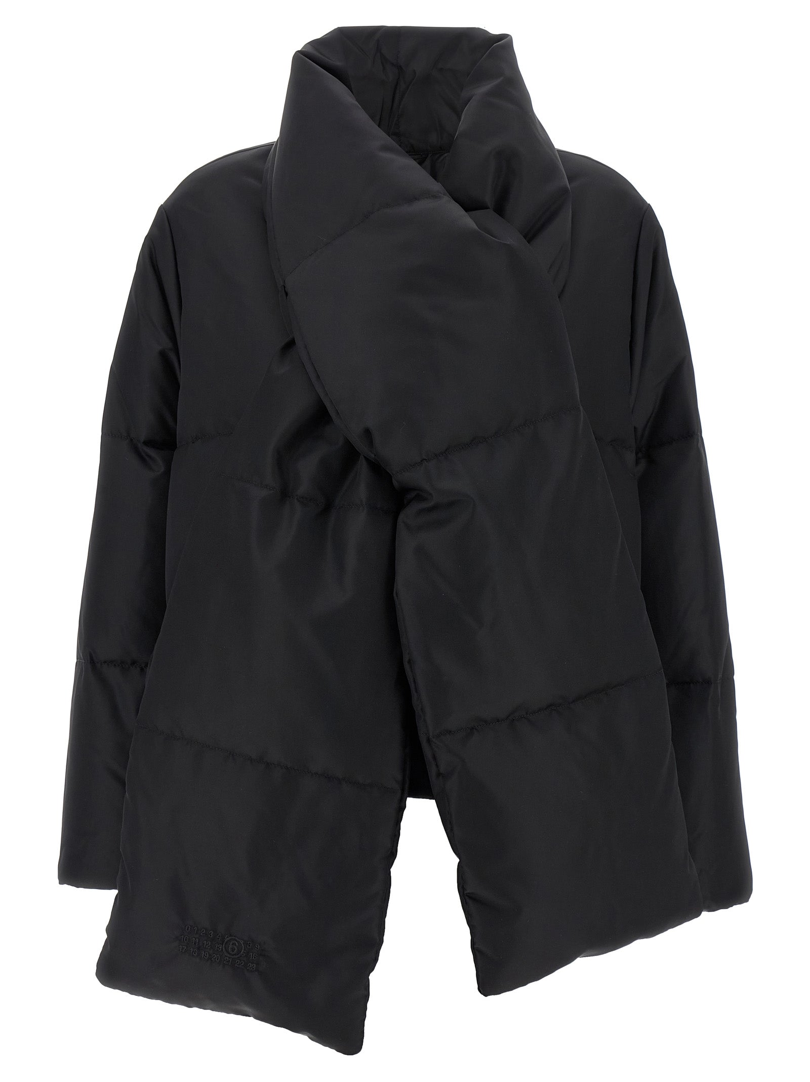 MM6 MAISON MARGIELA - MM6 MAISON MARGIELA - Scarf down jacket - Woman,Clothing,Down jacket Parka Casual jackets,Down