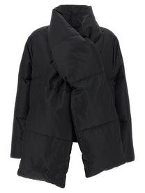 MM6 MAISON MARGIELA - MM6 MAISON MARGIELA - Scarf down jacket - Woman,Clothing,Down jacket Parka Casual jackets,Down