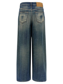 MM6 MAISON MARGIELA - MM6 MAISON MARGIELA - Wide leg jeans - Women’s Clothing