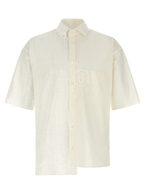 MM6 MAISON MARGIELA - MM6 MAISON MARGIELA - Bi-material shirt - Men’s Tops