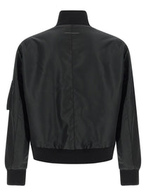 MM6 MAISON MARGIELA - MM6 MAISON MARGIELA - ’White Stitch Line’ bomber jacket - Men’s Outerwear