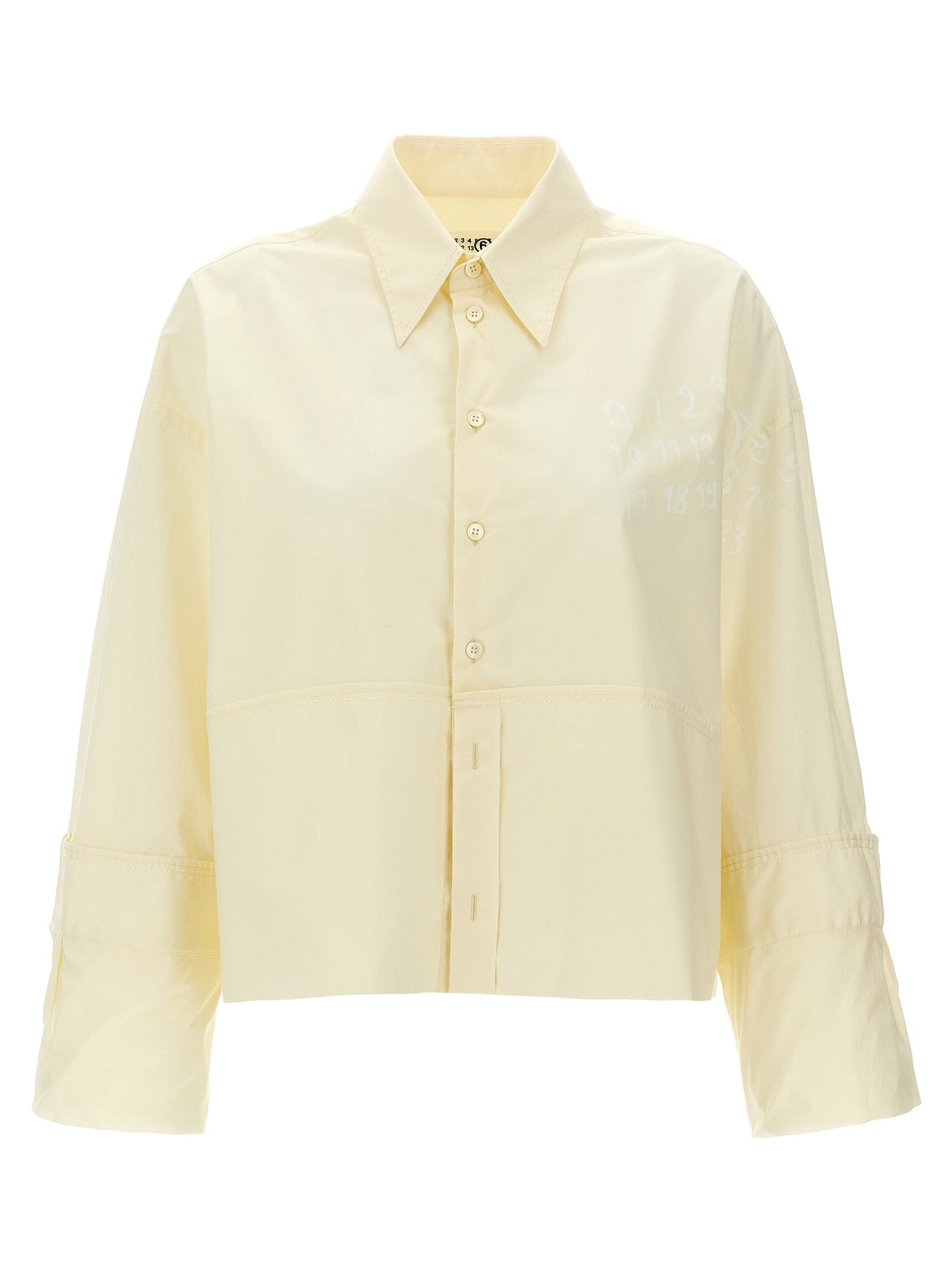 MM6 MAISON MARGIELA - MM6 MAISON MARGIELA - Logo print shirt - Women’s Tops