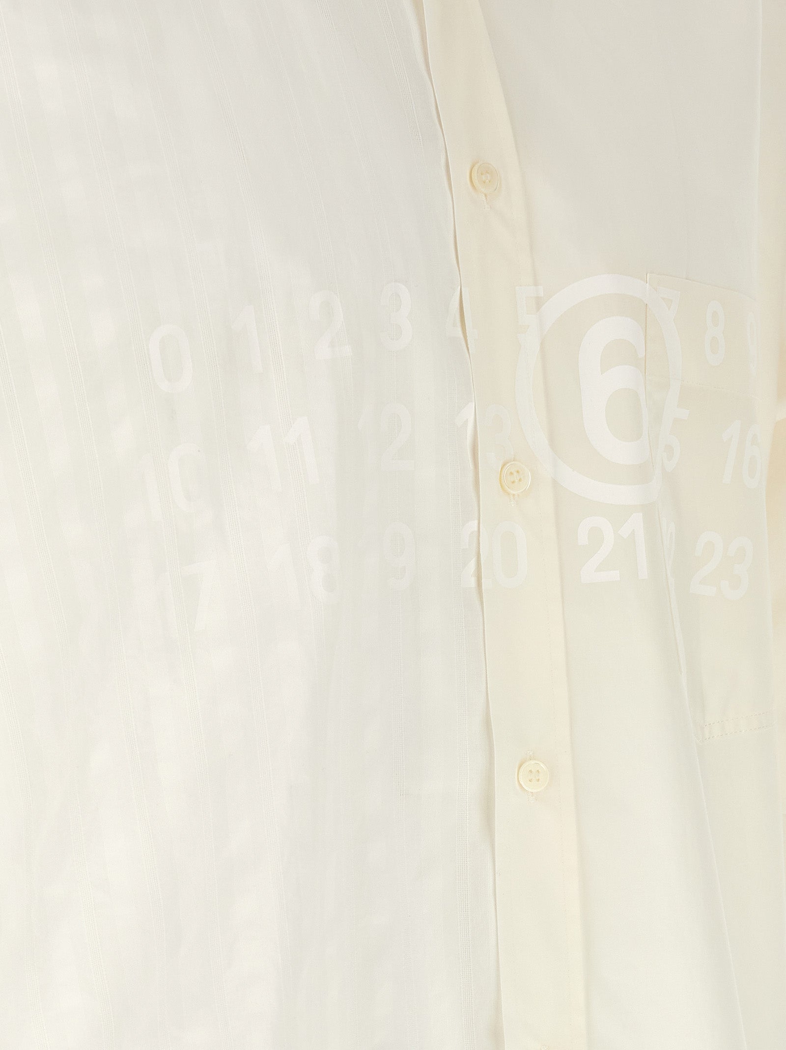 MM6 MAISON MARGIELA - MM6 MAISON MARGIELA - Bi-material shirt - Men’s Tops