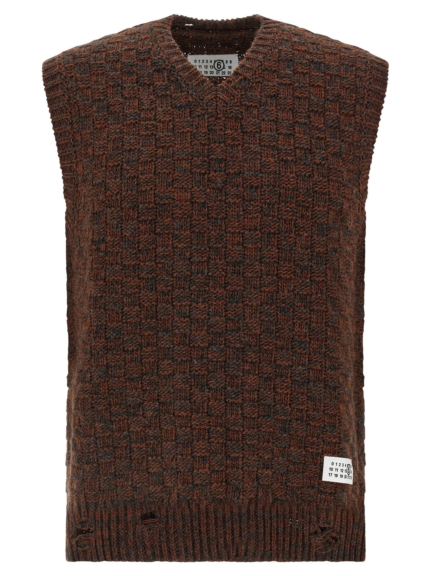 MM6 MAISON MARGIELA - MM6 MAISON MARGIELA - Knitted vest - Men’s Knitwear