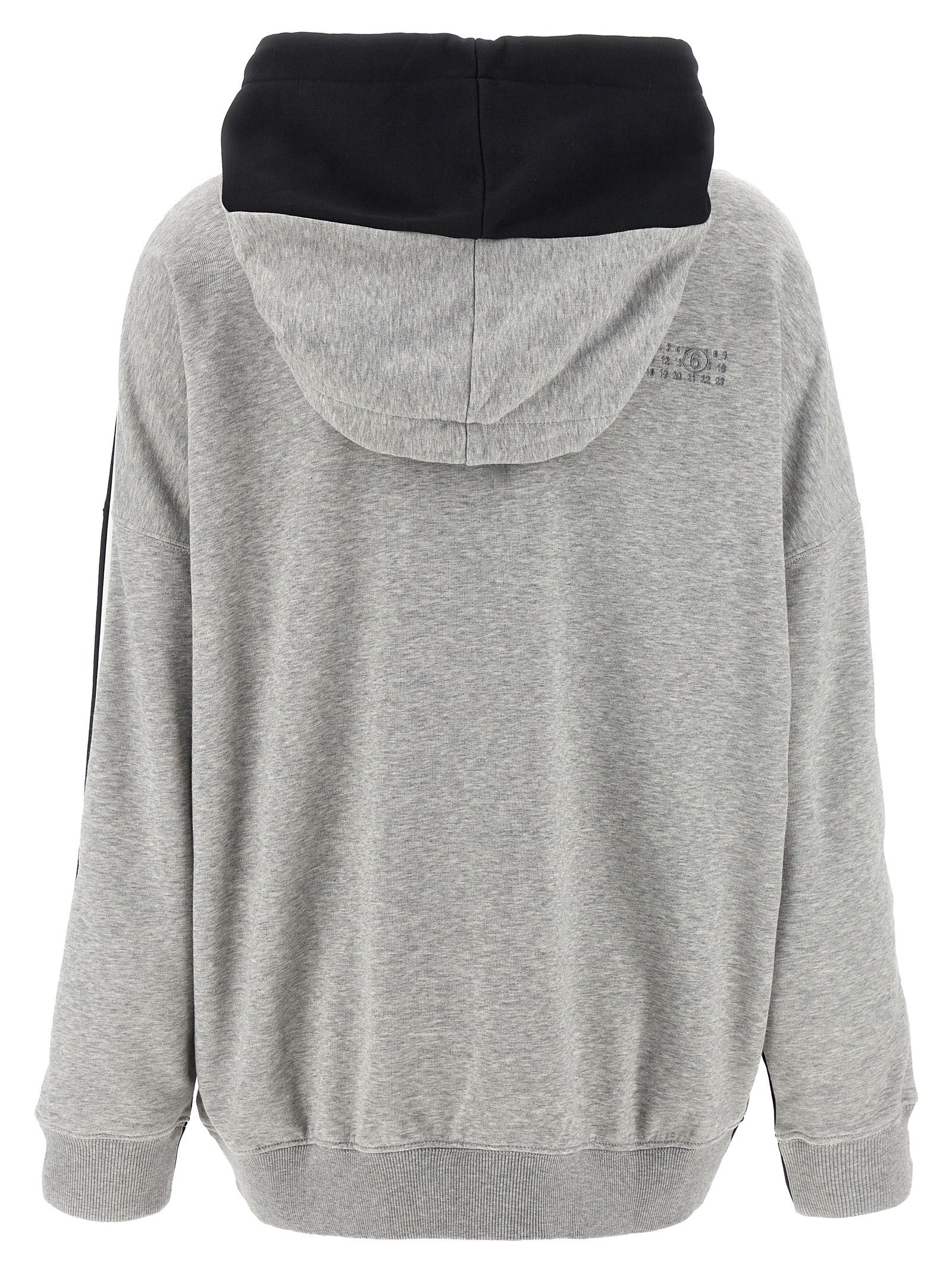MM6 MAISON MARGIELA - MM6 MAISON MARGIELA - ’Double Front’ hoodie - Women’s Sweatshirts