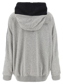 MM6 MAISON MARGIELA - MM6 MAISON MARGIELA - ’Double Front’ hoodie - Women’s Sweatshirts