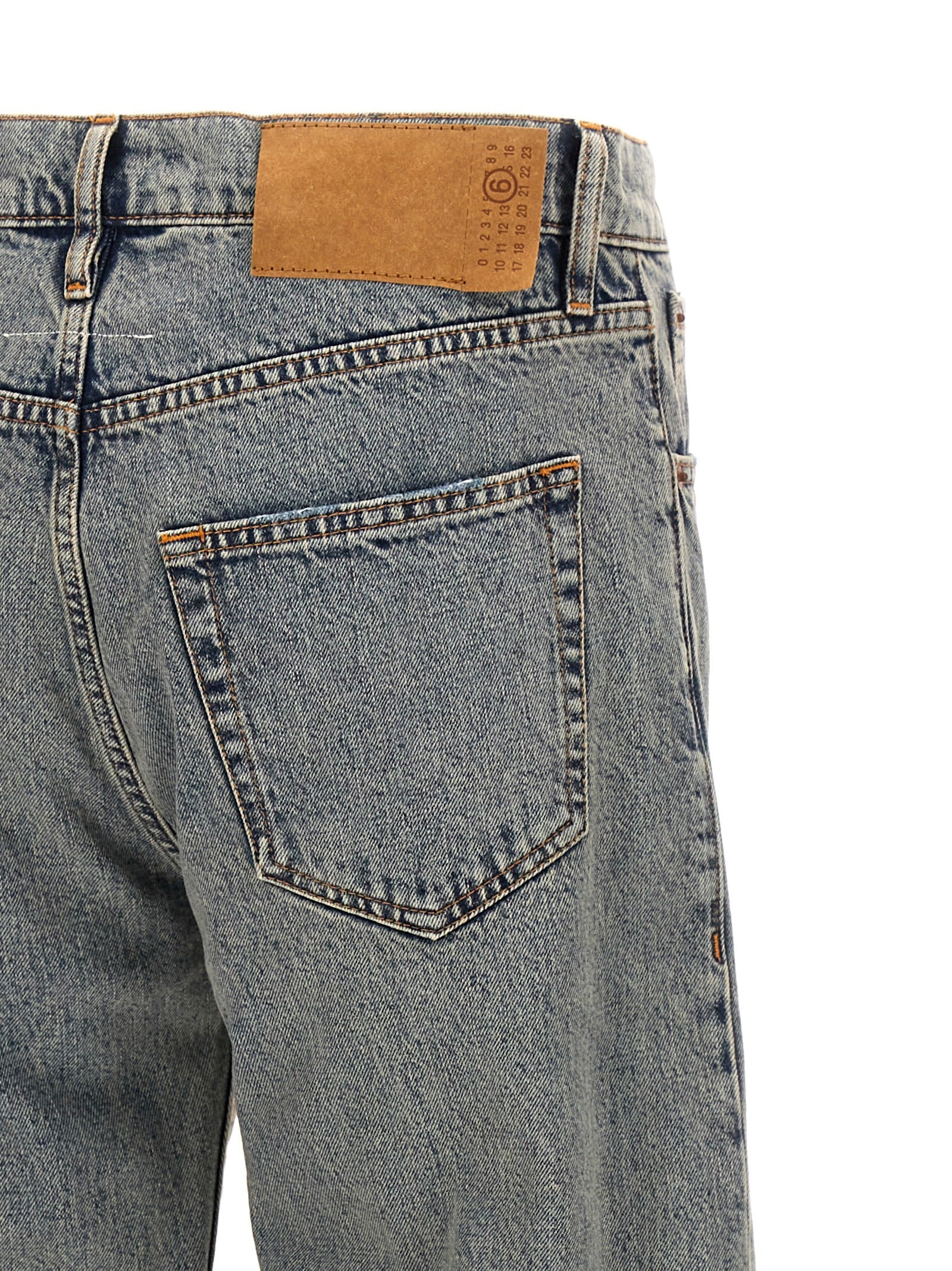 MM6 MAISON MARGIELA - MM6 MAISON MARGIELA - Visible stitching jeans - Men’s Clothing