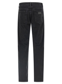 MM6 MAISON MARGIELA - MM6 MAISON MARGIELA - Taped jeans - Men’s Bottoms