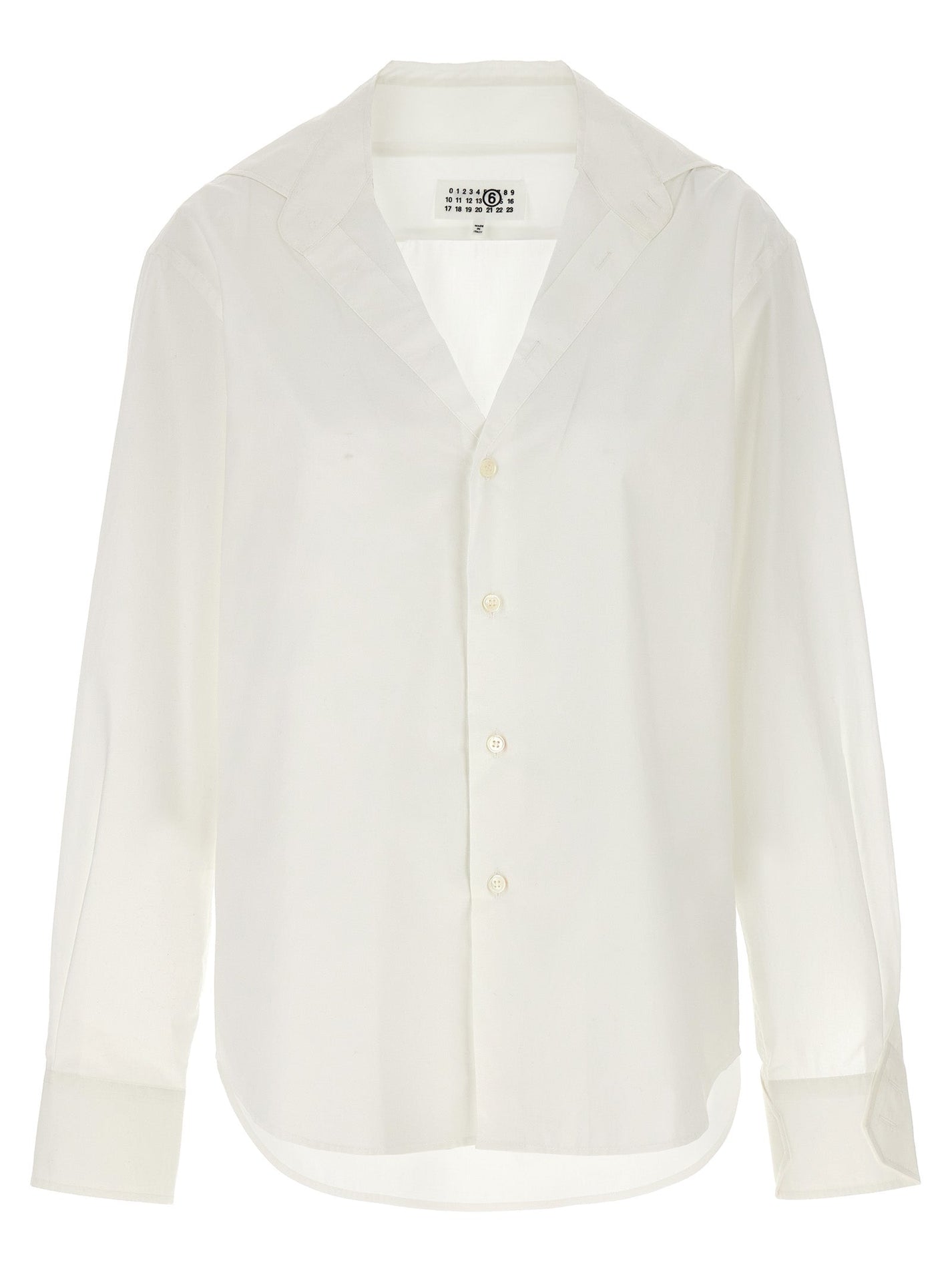 MM6 MAISON MARGIELA - MM6 MAISON MARGIELA - V-neck shirt - Women’s Tops