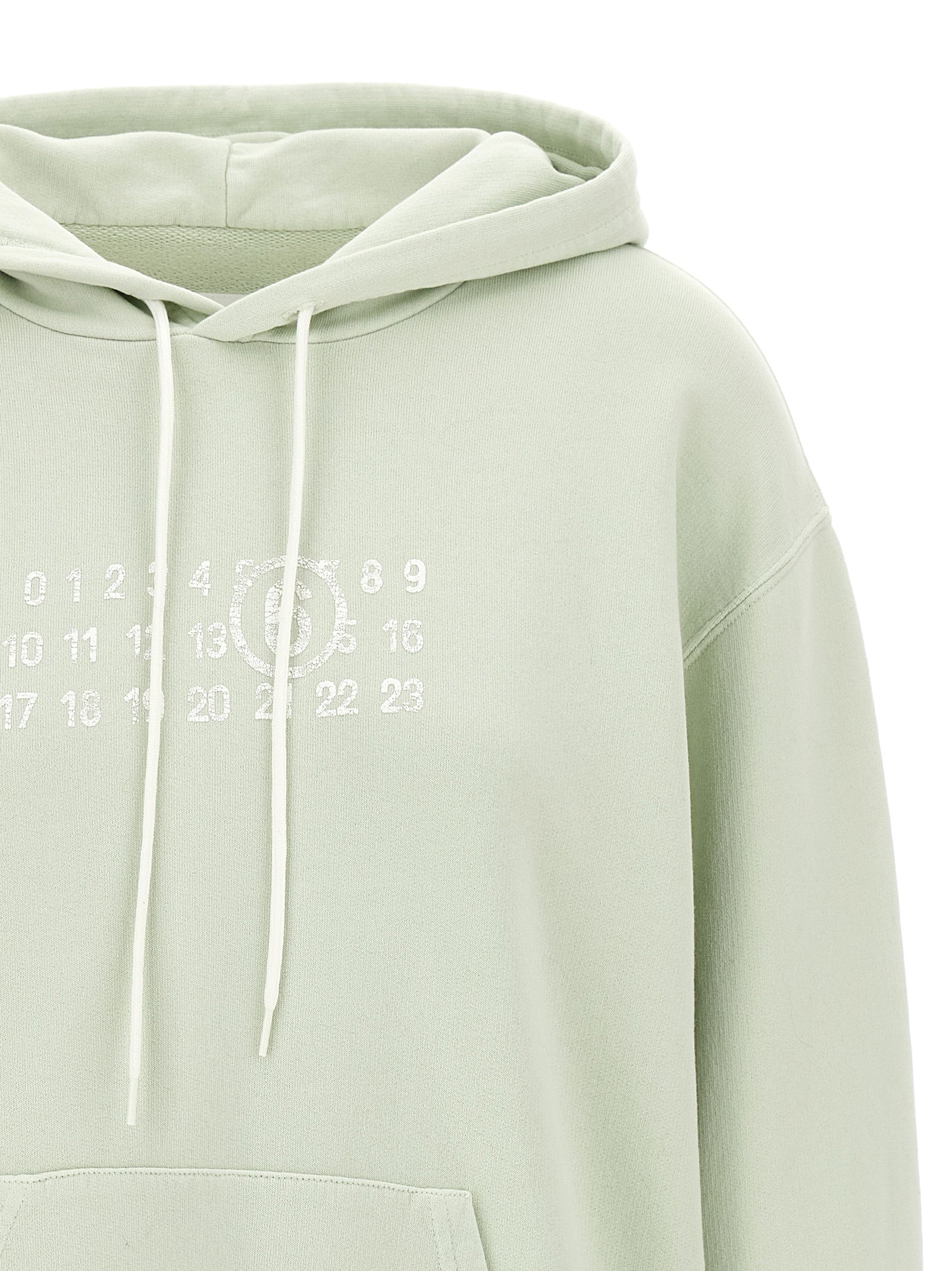 MM6 MAISON MARGIELA - MM6 MAISON MARGIELA - ’Numeric signature MM6’ hoodie - Women’s Sweatshirts