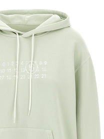 MM6 MAISON MARGIELA - MM6 MAISON MARGIELA - ’Numeric signature MM6’ hoodie - Women’s Sweatshirts