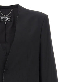 MM6 MAISON MARGIELA - MM6 MAISON MARGIELA - Single-breasted blazer - Men’s Clothing