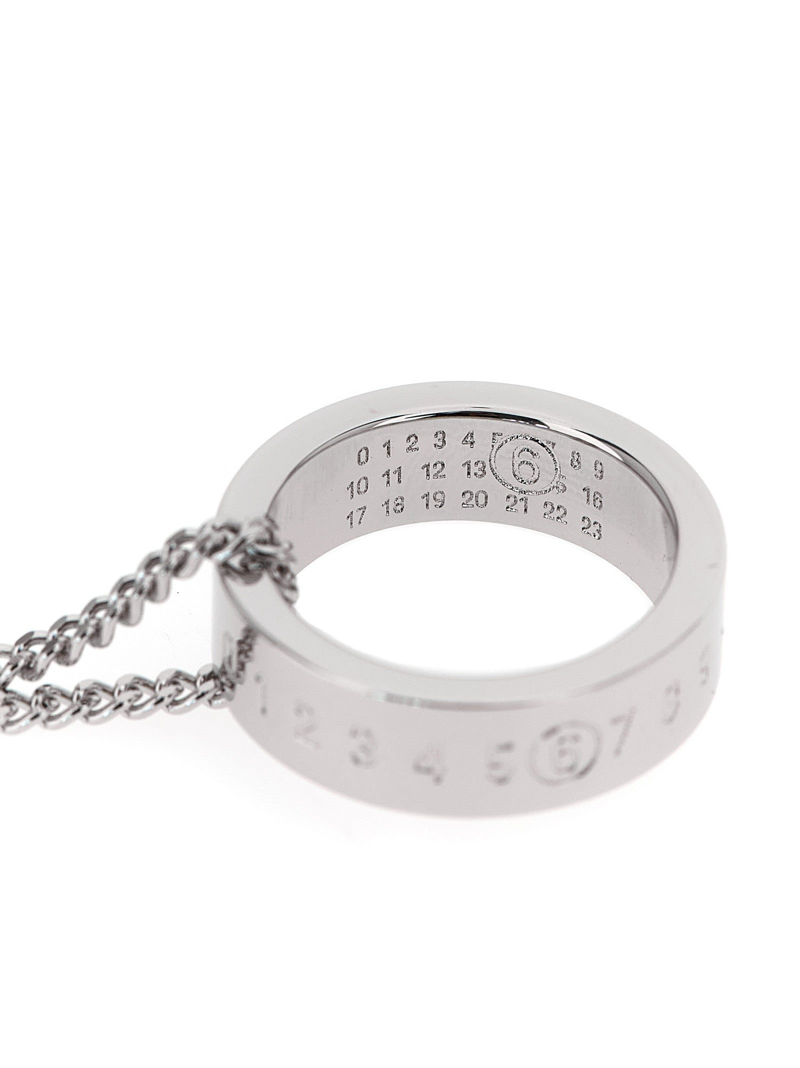 MM6 MAISON MARGIELA - MM6 MAISON MARGIELA - ’Numeric Signature MM6’ necklace - Women’s Accessories