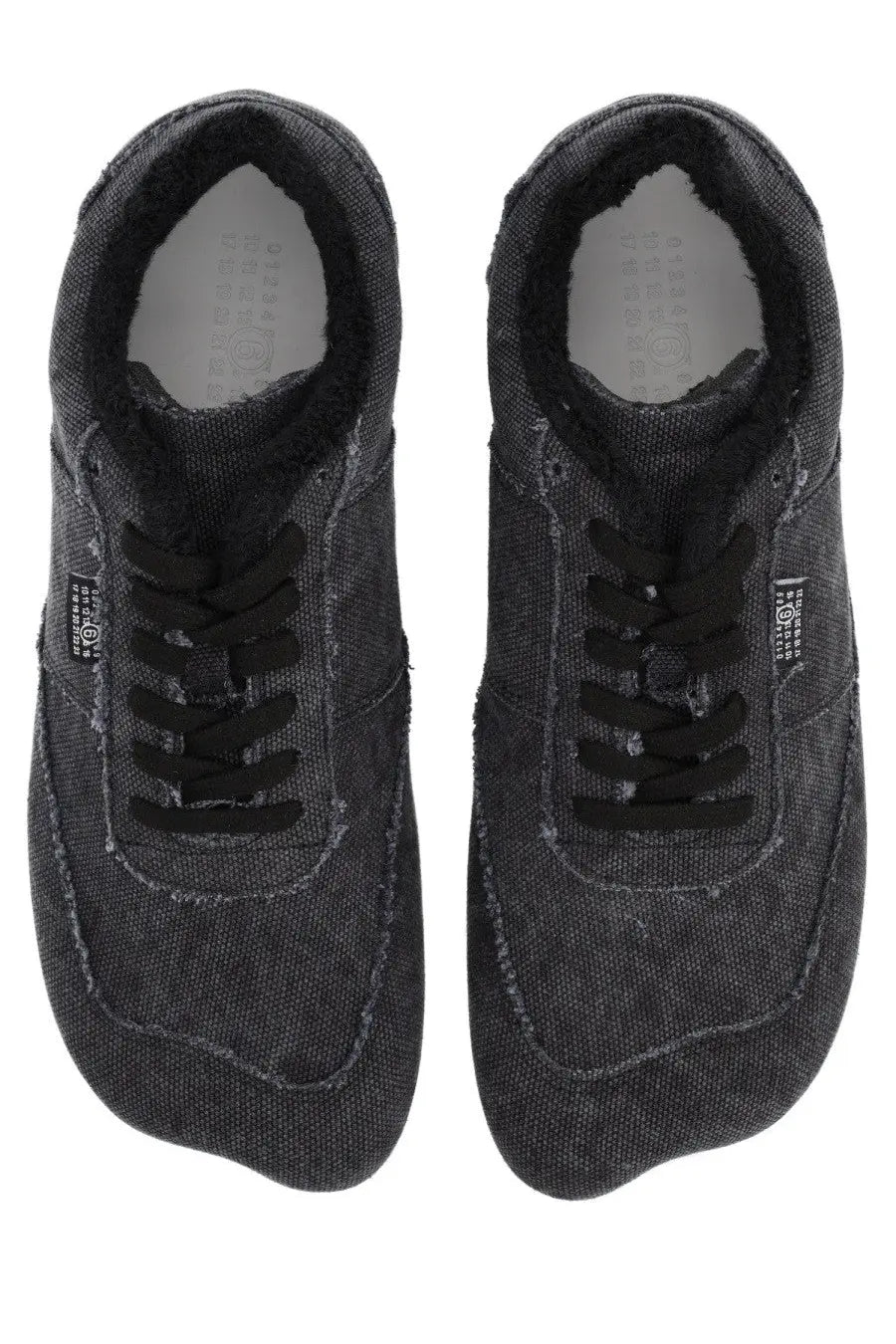 MM6 Maison Margiela Men's Anatomical Canvas Sneaker Grey, view 5
