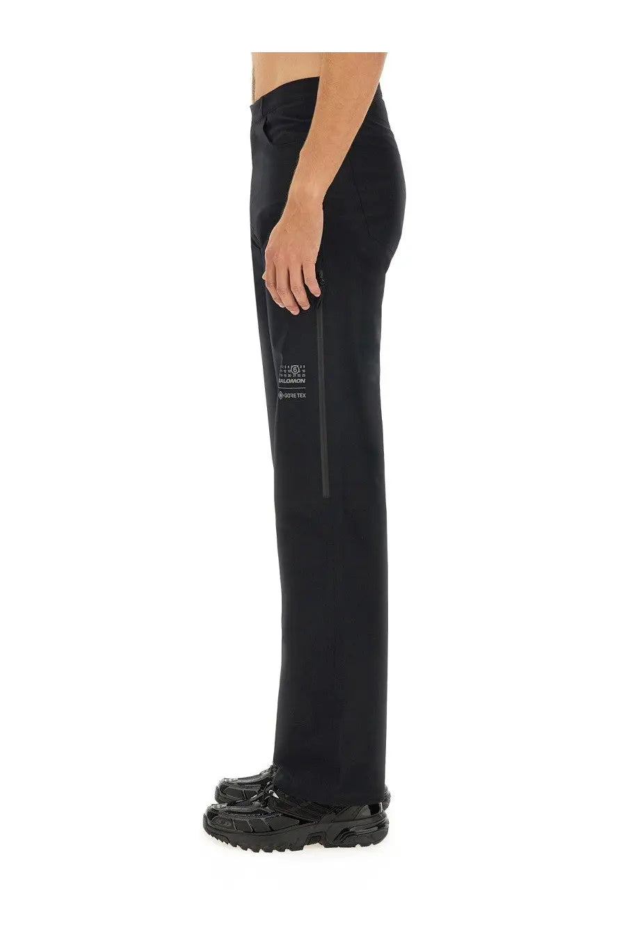 MM6 Maison Margiela Men's Straight Leg Pants Black, view 4