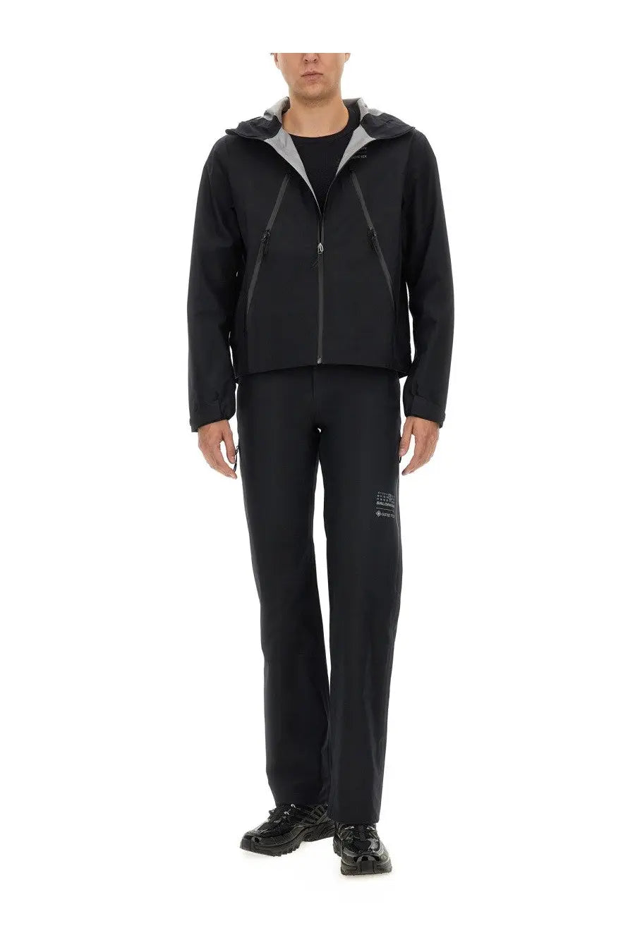 MM6 Maison Margiela Men's Technical Fabric Top Black, view 2